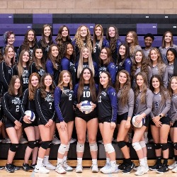 An image of the 2021 DCCHS Volleyball Team.
